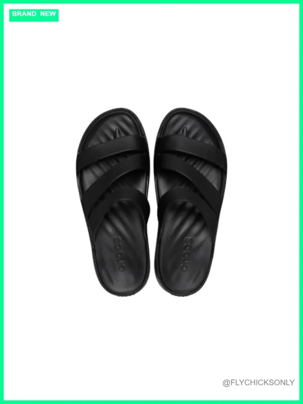 Strappy Platform Sandals with Free Feel Technology, Slip On, Open Toe